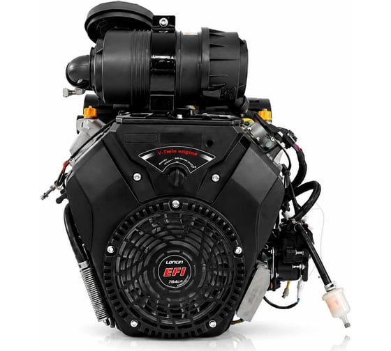 Двигатель Loncin H765i (LC2V80FD-EFI) цилиндр в/ф (Е type) D28.575 мм (с механич.приводом дрос.засл) 00-00162799