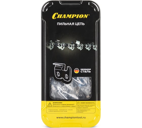 Цепь CHAMPION 3/ 8-1, 3mm- 62 ( VS) A050-VS3-62E