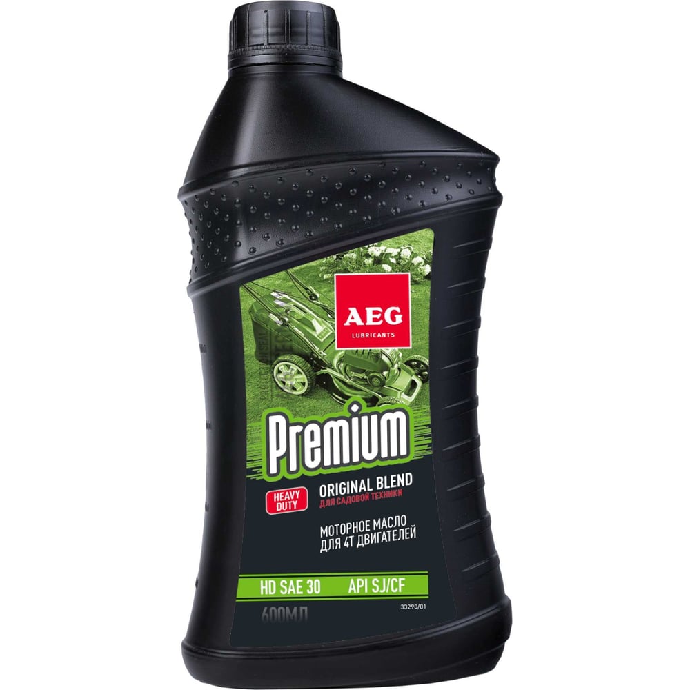 Масло четырехтактное Premium HD SAE 30 API SJ/ CF 600 мл AEG Lubricants ...