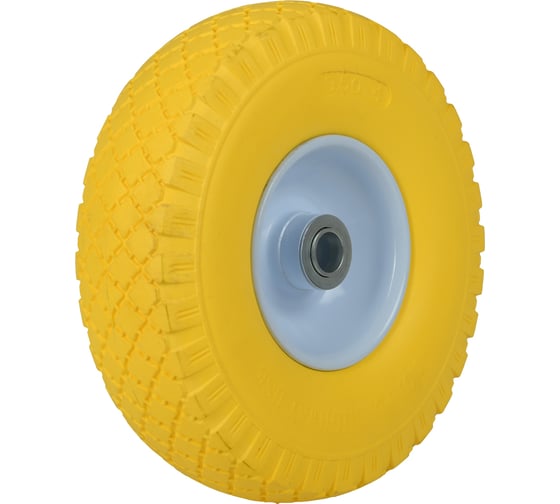 Колесо без камеры 260 мм 10х3.50-4 PU F20 МастерАлмаз 10506273