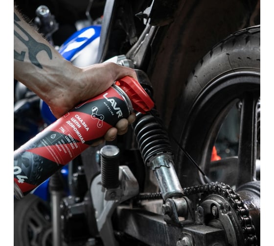 Смазка цепи дорожная MOTO 520 мл LAVR Ln7704