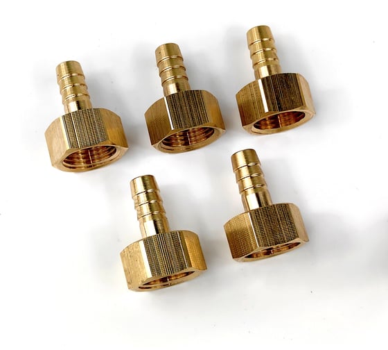 Штуцер для шлангов 1/2" ВР х 10 мм, 5 шт HG 1646600 1