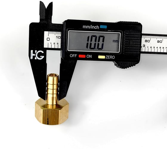 Штуцер для шлангов 1/2" ВР х 10 мм, 5 шт HG 1646600