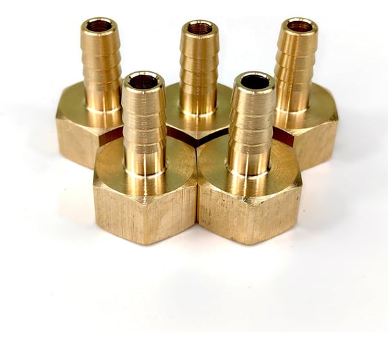 Штуцер для шлангов 1/2" ВР х 10 мм, 5 шт HG 1646600