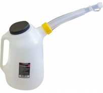 Емкость мерная пластиковая для заливки масла с крышкой 6 л F-887C006 Forsage 50138