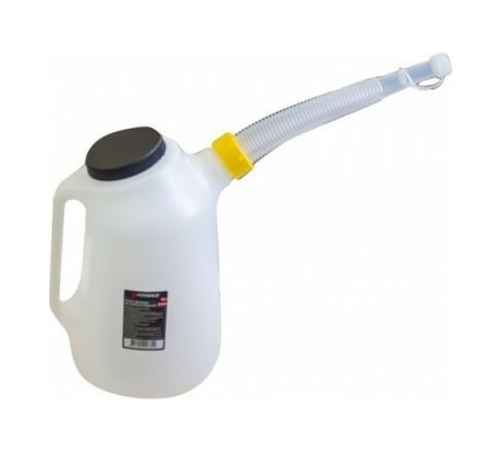 Емкость мерная пластиковая для заливки масла с крышкой 6 л F-887C006 Forsage 50138