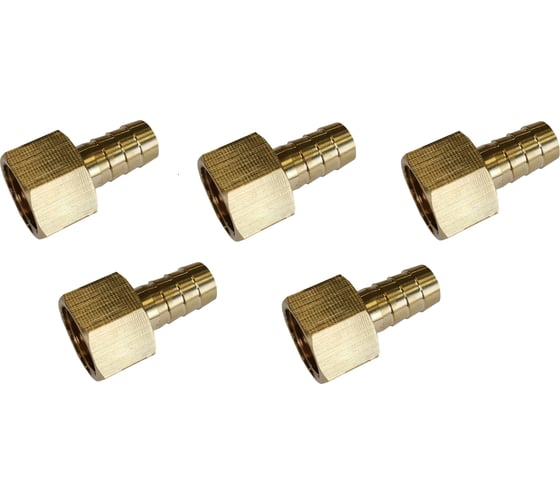 Штуцер для шлангов 1/2"ВР х 16 мм, 5 шт HG 1646488 1