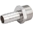 Штуцер никелированный 1/2" НР x 12 мм STI D270-05051 3