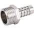 Штуцер никелированный 1/2" НР x 12 мм STI D270-05051 4