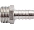 Штуцер никелированный 1/2" НР x 12 мм STI D270-05051 5