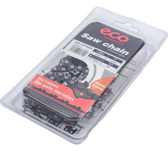 Цепь 38 см, 15", 0.325", 1.3 мм, 64 звена ECO CSP-325TA364