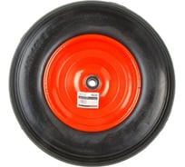 Колесо полиуретановое 4.00-8" подшипник посадка 16x60 мм для тачки WB6820-2H ECO WB-P208
