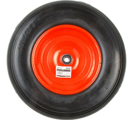 Колесо полиуретановое 4.00-8" подшипник посадка 16x60 мм для тачки WB6820-2H ECO WB-P208