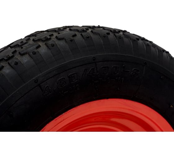 Колесо надувное 4.00-8", посадка 16x60 мм для тачки WB6820-2HD ECO WB-P206