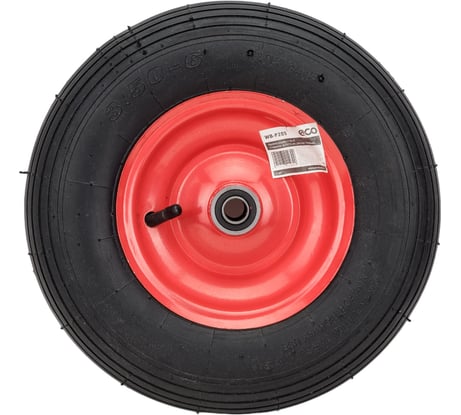 Колесо надувное диск 3.50-6", посадка 16x90 мм для тачки WB140-1 ECO WB-P205
