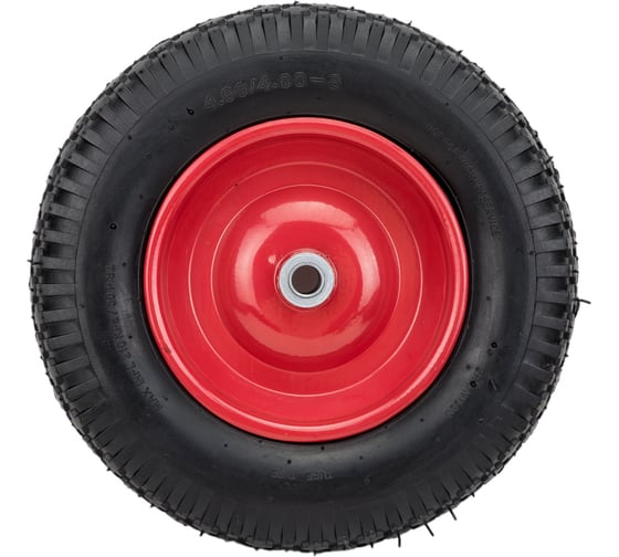 Колесо надувное диск 3.50-6", посадка 16x90 мм для тачки WB140-1 ECO WB-P205
