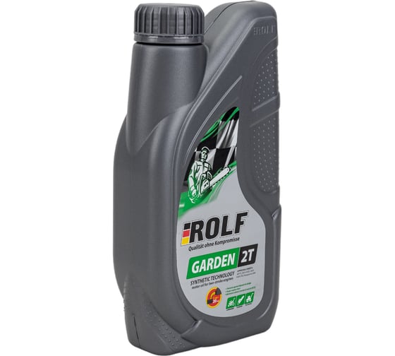 Масло моторное полусинтетическое GARDEN 2Т 1 л Rolf 322665