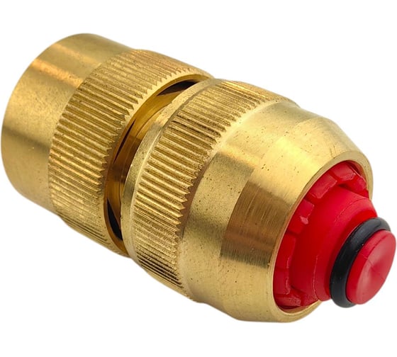 Коннектор с аквастопом AR15 1/2, латунь, HG 1648062