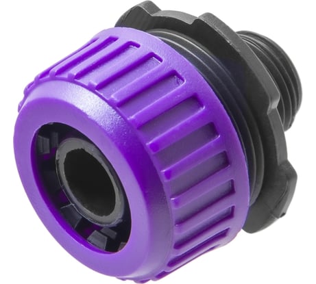 Адаптер для шланга переходной 3/4"-1/2", пластик MasterProf ДС.070877.ИМ