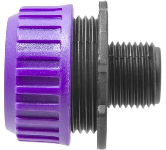 Адаптер для шланга переходной 3/4"-1/2", пластик MasterProf ДС.070877.ИМ