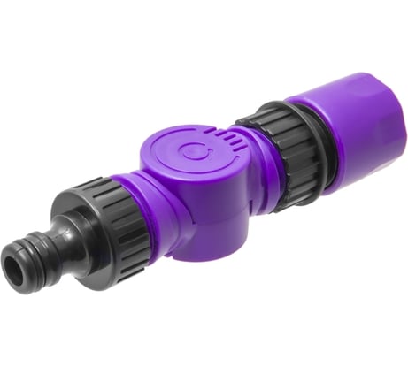 Соединитель шарнирный переходной штуцер-коннектор, пластик MasterProf ДС.070899