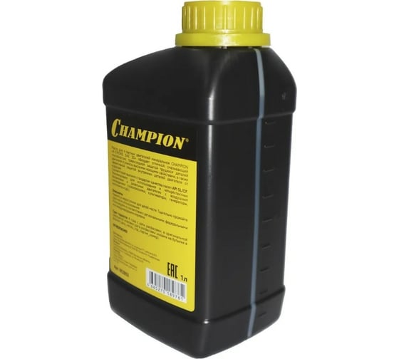 Масло минеральное (1 л; SAE 30) для 4-тактных двигателей Champion 952852
