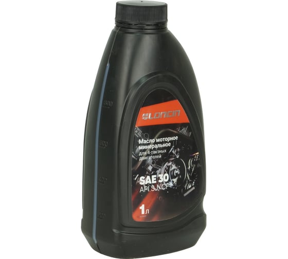 Масло моторное минеральное 4Т SAE 30 API SJ/CF 1 л Loncin 00-00156960