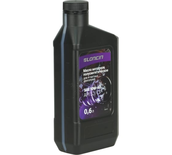 Масло моторное полусинтетическое 4T SAE 10W-40 API SJ/CF 0.6 л Loncin 00-00156963