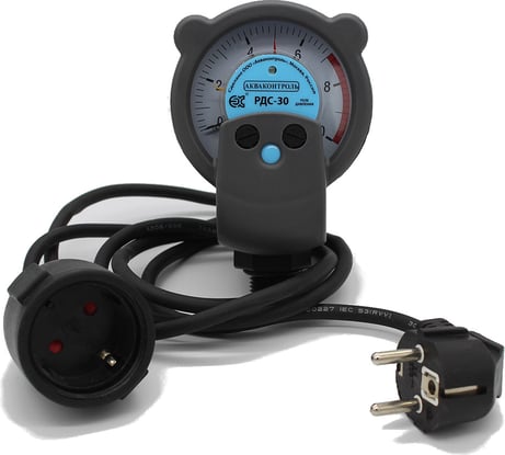 Реле давления воды стрелочное для скважинных насосов G1/2" EXTRA АКВАКОНТРОЛЬ РДС-30