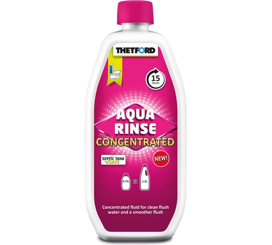 Туалетная жидкость AQUA RINSE CONCENTRATED 0.75 л Thetford 30651CW 1