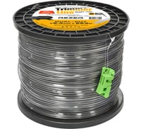 Леска DUAL-CUT 2.4 мм, 223 м, сечение квадрат Rezer 03.007.00013