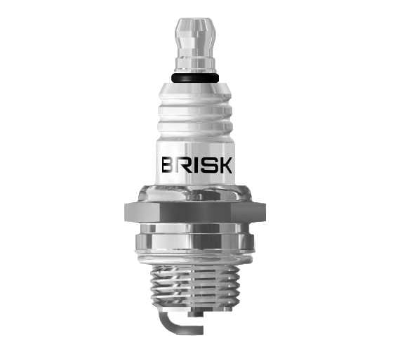 Свеча зажигания GARDEN 3064 для газонокосилки, бензопилы, генератора 1 шт. BRISK UR17 1