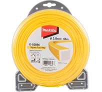 Леска триммерная квадратная усиленная 3 мм, 44 м Makita E-02886