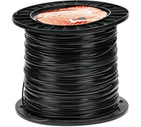 Леска черная для триммера 2.4 мм, бухта 360 м, пятигранник S.E.B. 204KL-KA24