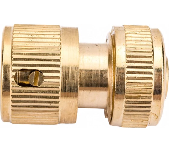 Коннектор SM-HQC0404 1/2" с аквастопом латунный ST SanTrade 0142