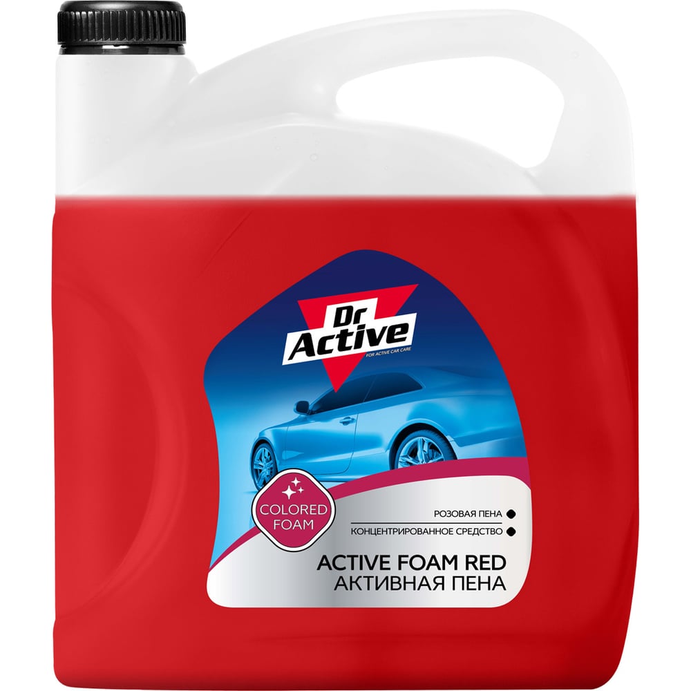 Автошампунь Dr. Active Active Foam Red концентрат 5.8 кг Sintec 801755 ...