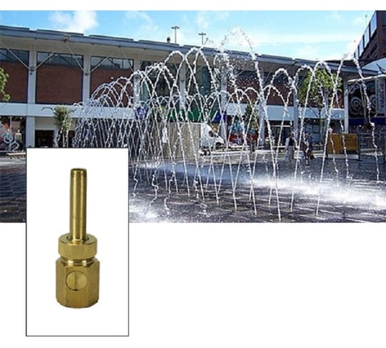 Фонтанная насадка Комета, медь, 3/4" Ваш любимый пруд ZBM20