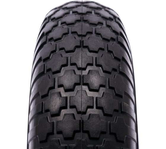 Колесо полиуретановое без камеры 16x4.00-8, 20/90 мм для тачки ENIFIELD 16X4.00-8 20/90мм