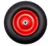 Колесо полиуретановое без камеры 16x4.00-8, 16/90 мм для тачки ENIFIELD 16X4.00-8 16/90мм