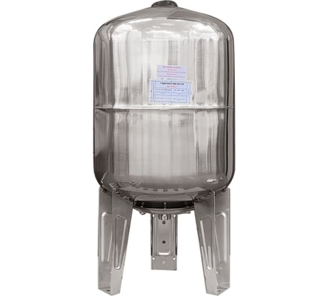 Гидроаккумулятор из нержавеющей стали 50 л, вертикальный LadAna 110108008