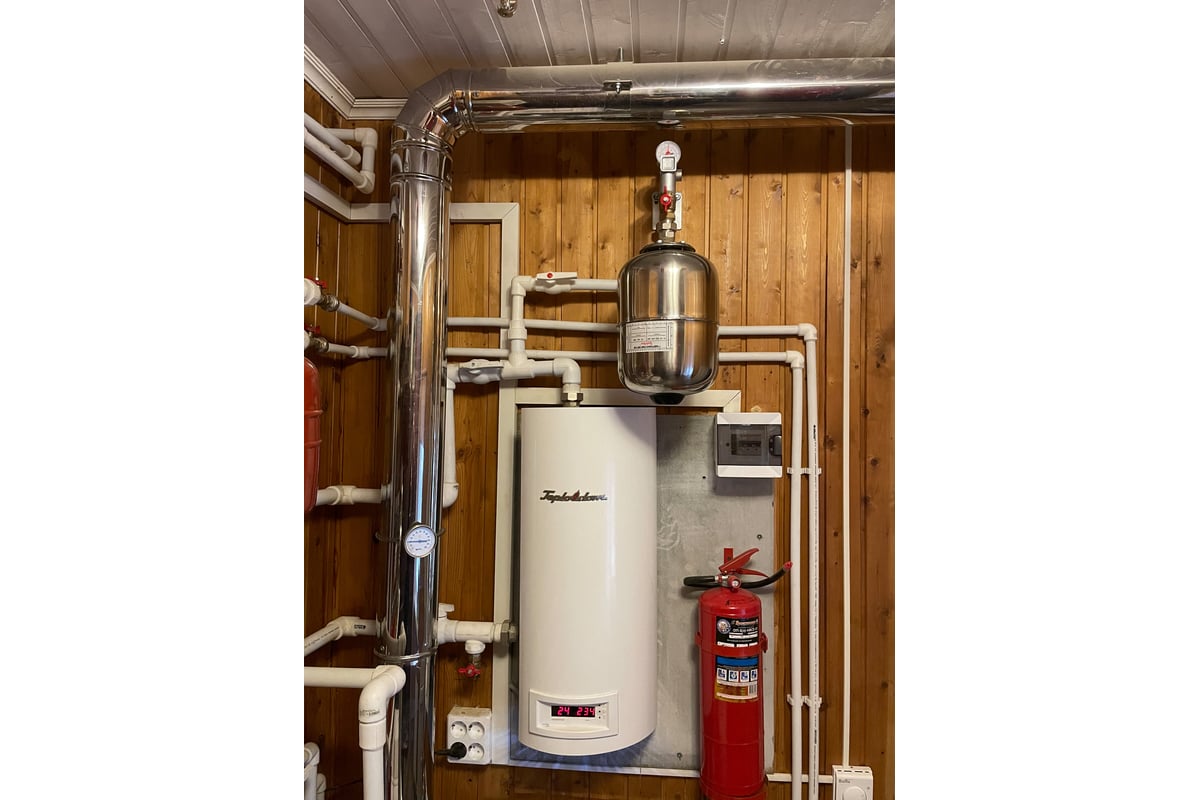 Гидроаккумулятор из нержавеющей стали 24 л, вертикальный LadAna ...