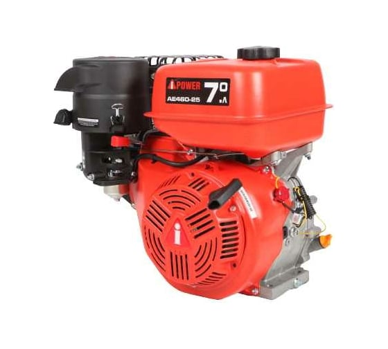 Двигатель бензиновый AE460-25 вал 25 мм, 16 л/с A-iPower 10006-01617-00