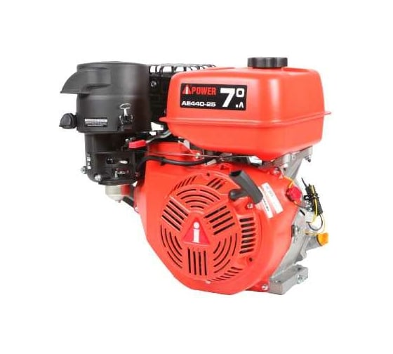 Двигатель бензиновый AE440-25 вал 25 мм, 14 л/с A-iPower 10006-01616-00