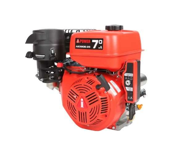 Двигатель бензиновый с электростартером AE390E-25 вал 25 мм, 13 л/с A-iPower 10006-01592-00