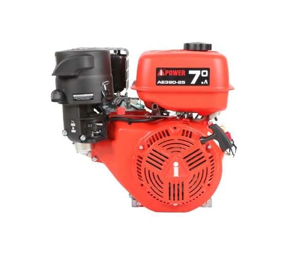 Двигатель бензиновый AE390-25 вал 25 мм, 13 л/с A-iPower 10006-01597-00