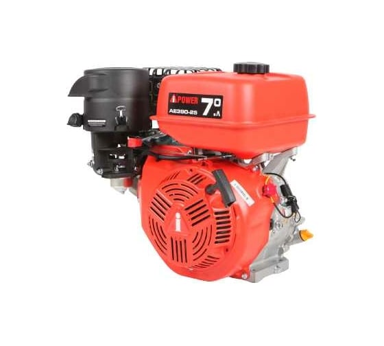 Двигатель бензиновый AE390-25 вал 25 мм, 13 л/с A-iPower 10006-01597-00