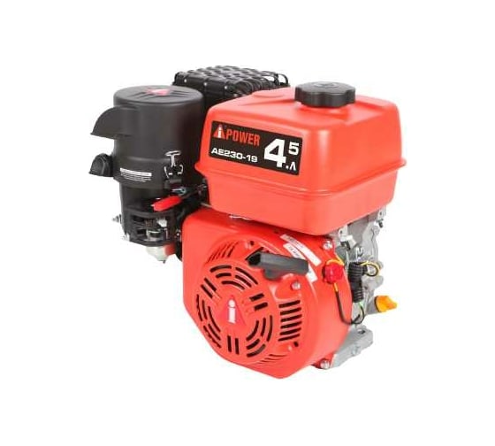 Двигатель бензиновый AE230-19 вал 19 мм, 7.5 л/с A-iPower 10006-01580-00 1