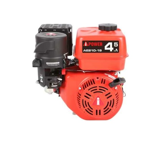 Двигатель бензиновый AE210-19 вал 19 мм, 7 л/с A-iPower 10006-01566-00 1