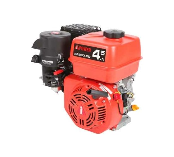 Двигатель бензиновый AE200-20 вал 20 мм, 6.5 л/с A-iPower 10006-01554-00