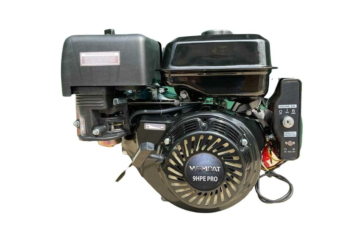 Двигатель бензиновый с электростартером EX270E вал 25 мм, 9 л/с Wombat .